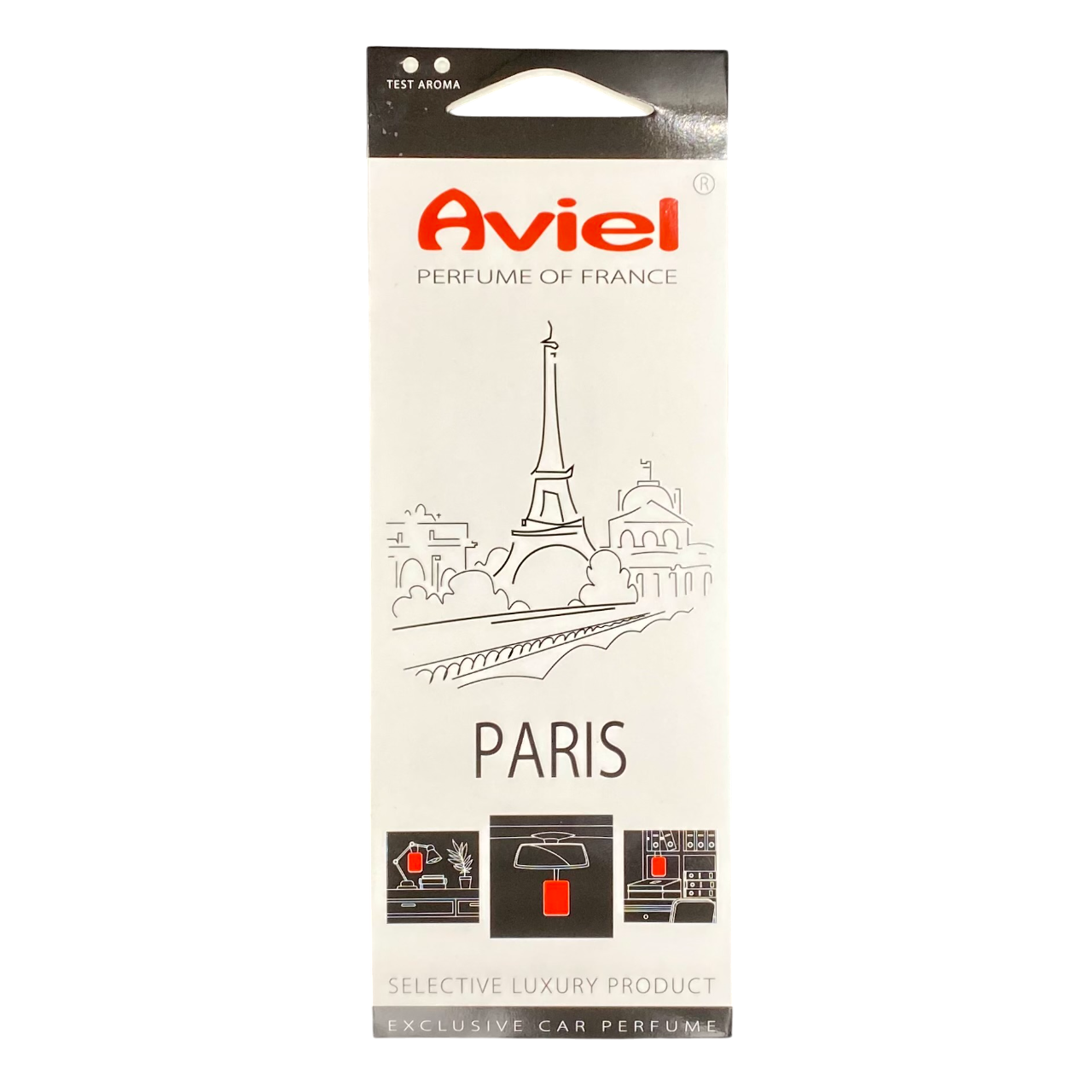 AVIEL Освежитель воздуха картонный PARIS