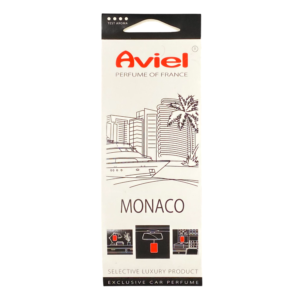 AVIEL Освежитель воздуха картонный Monaco