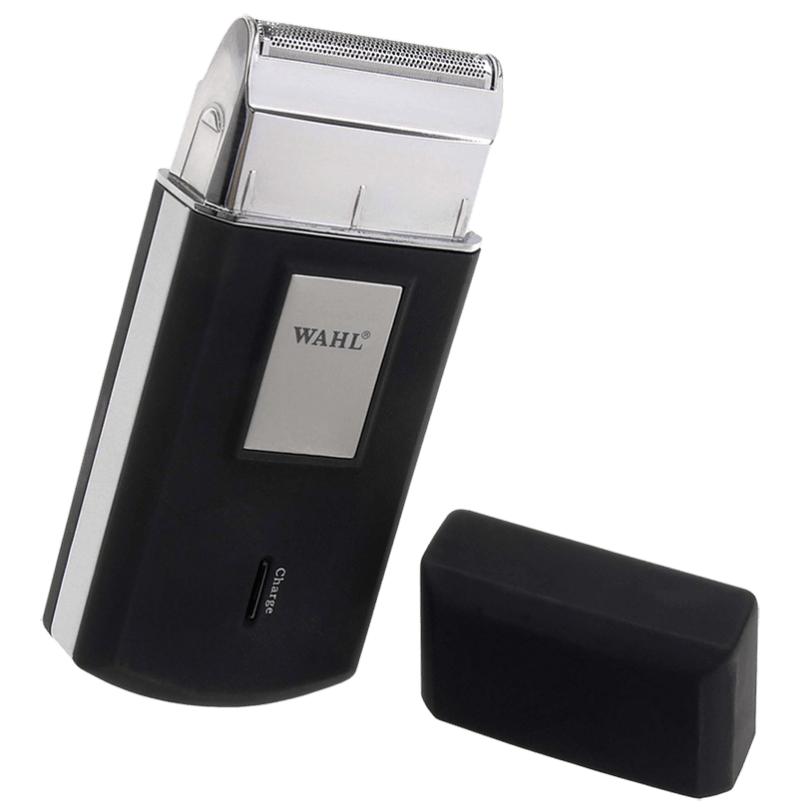 Wahl Travel shaver Akku 230V 50Hz black/silver дорожная бритва, цвет черный/серебристый