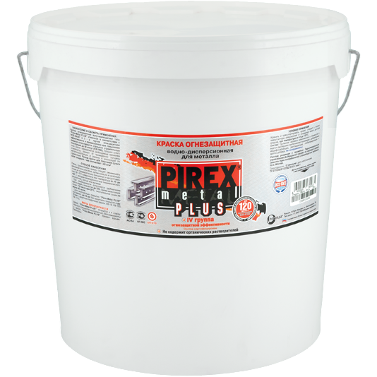 Огнезащитная краска для металла PIREX Metal MAX, Рогнеда 25кг