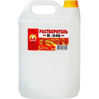 Растворитель В-646 ВЕРШИНА 5л