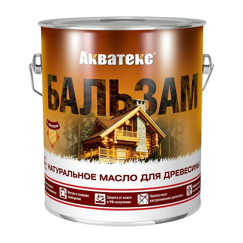 Акватекс Бальзам защитное декоративное покрытие иней Рогнеда 2л