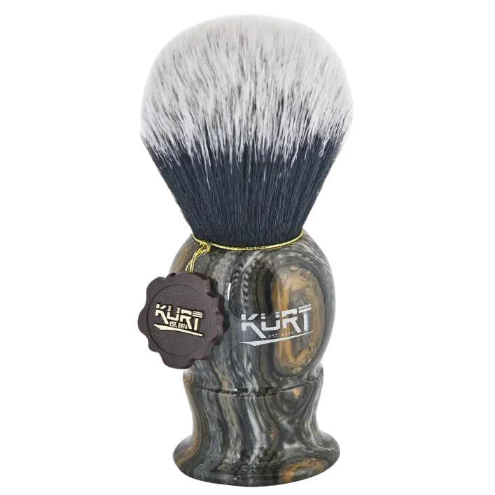 KURT К_10022S HI-BRUSH Помазок синтетическое волокно ручка смола с имитацией светло серого камня