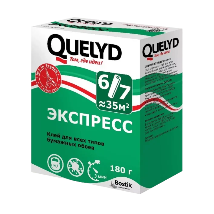 QUELYD Клей обойный Экспресс 180г