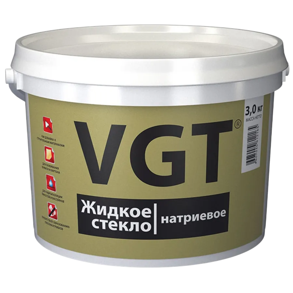 ВГТ Жидкое стекло 3кг
