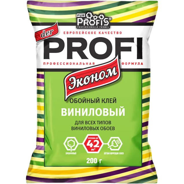 der PROFI Эконом Клей обойный винил Каменск 200г