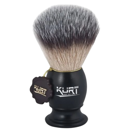 KURT К_10207S Помазок фибра чёрная металлическая ручка