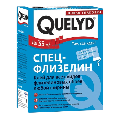 QUELYD Клей обойный Спец-флизелин 300г