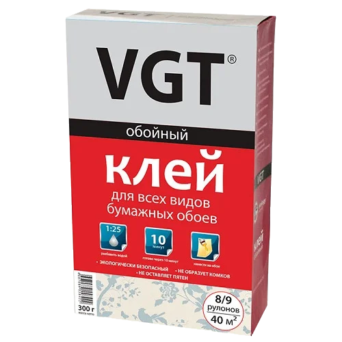 ВГТ Клей обойный для бумажных обоев 300г