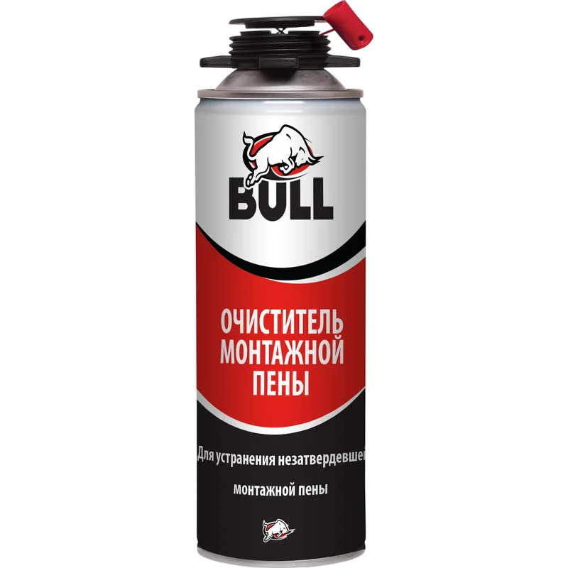 Akfix Bull  Очиститель монтажной пены 500мл