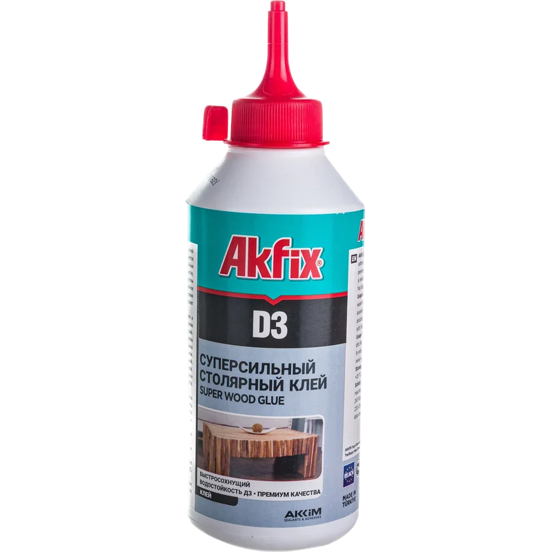 Akfix D3 Клей ПВА столярный 500г