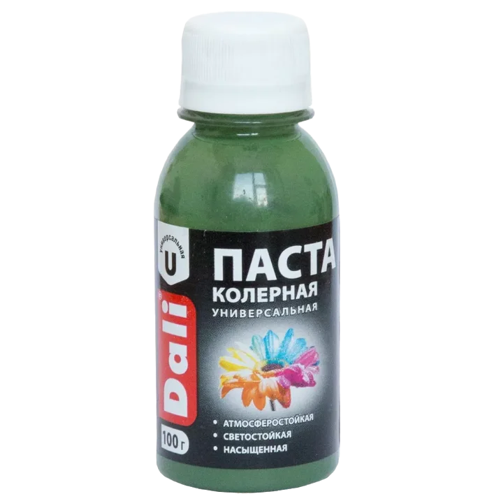 Паста колерная универсальная Dali оливковая Рогнеда 100мл