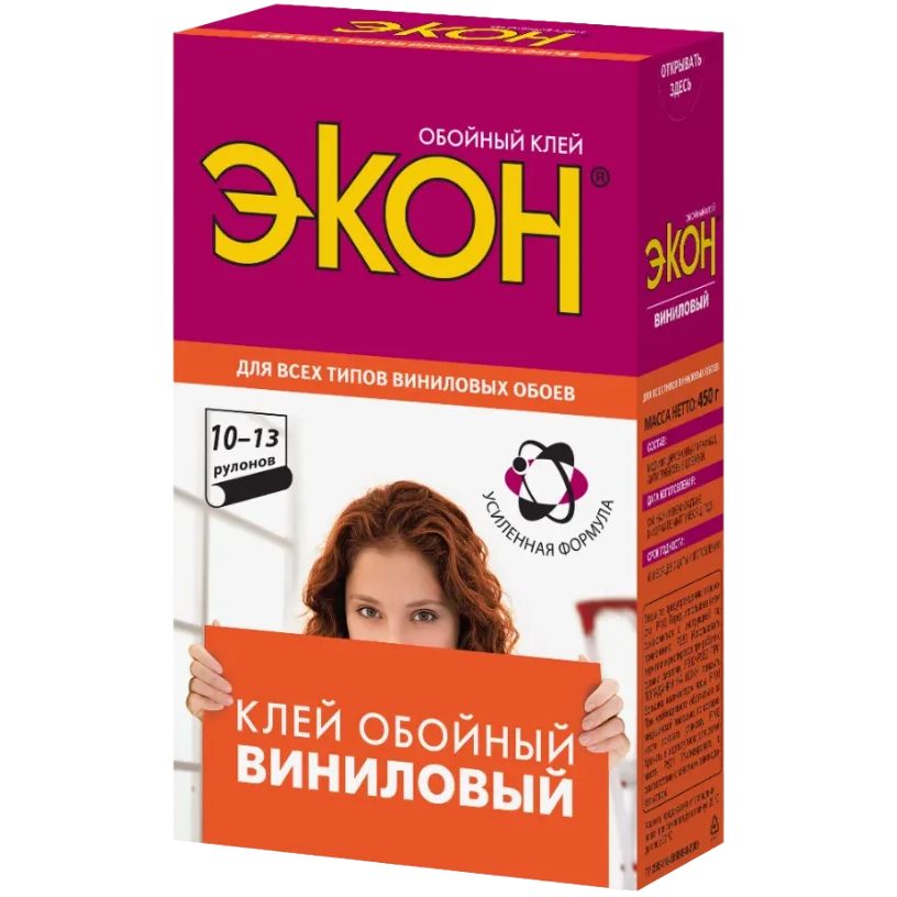 Клей обойный ЭКОН Виниловый 200гр