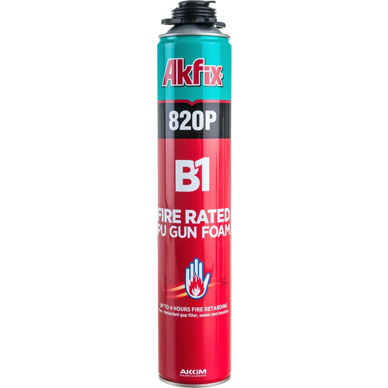 Akfix 820P B1 Огнестойкая профессиональная монтажная пена 850г