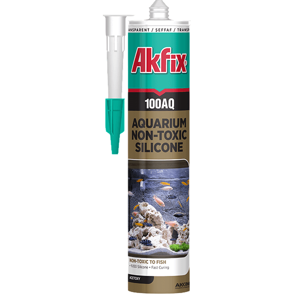 Akfix 100AQ Герметик силиконовый для аквариумов бесцветный 280мл