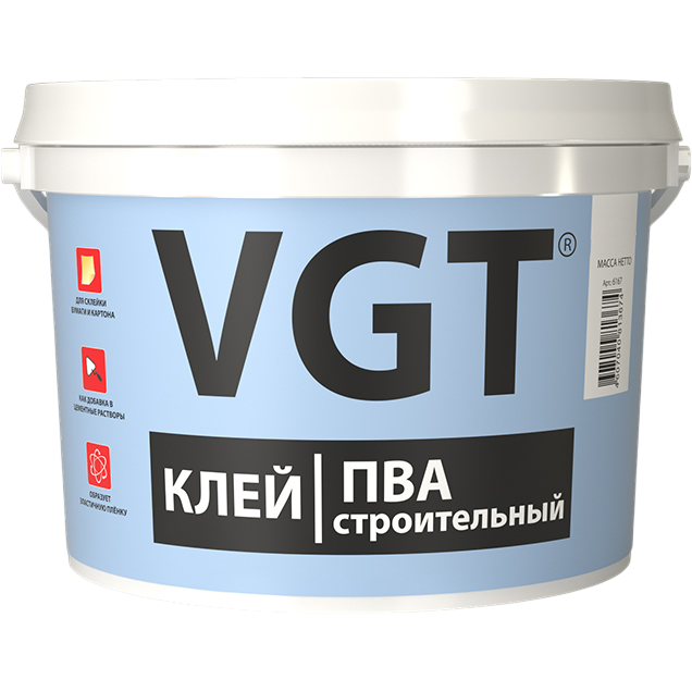 ВГТ Клей ПВА строительный 10кг