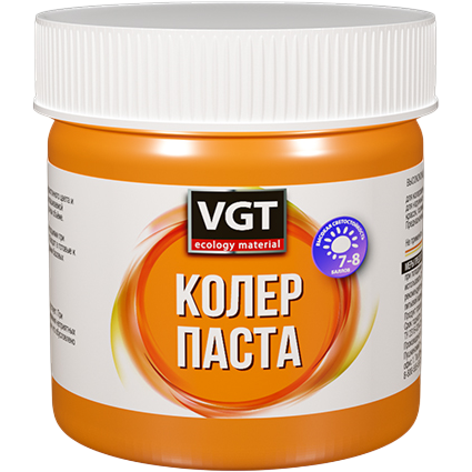 VGT 30516 черный 150г — Паста колеровочная высококонцентрированная