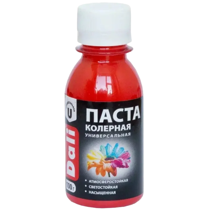 Паста колерная универсальная Dali розовый Рогнеда 100мл