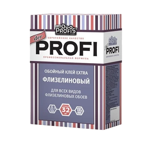 PROFI EXTRA Клей обойный der флизелин Каменск 200г