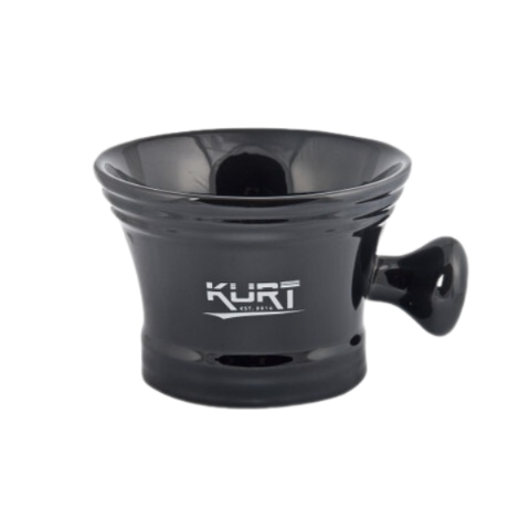 KURT K_40002 Керамическая чаша для бритья с ручкой D 11см