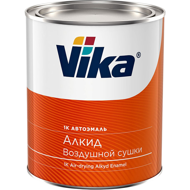 Vika-60 Алкидная эмаль RAL 1033 жёлтая георгина 800г