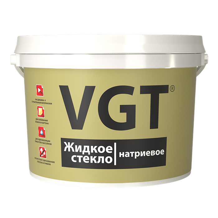 ВГТ Жидкое стекло натриевое 15кг