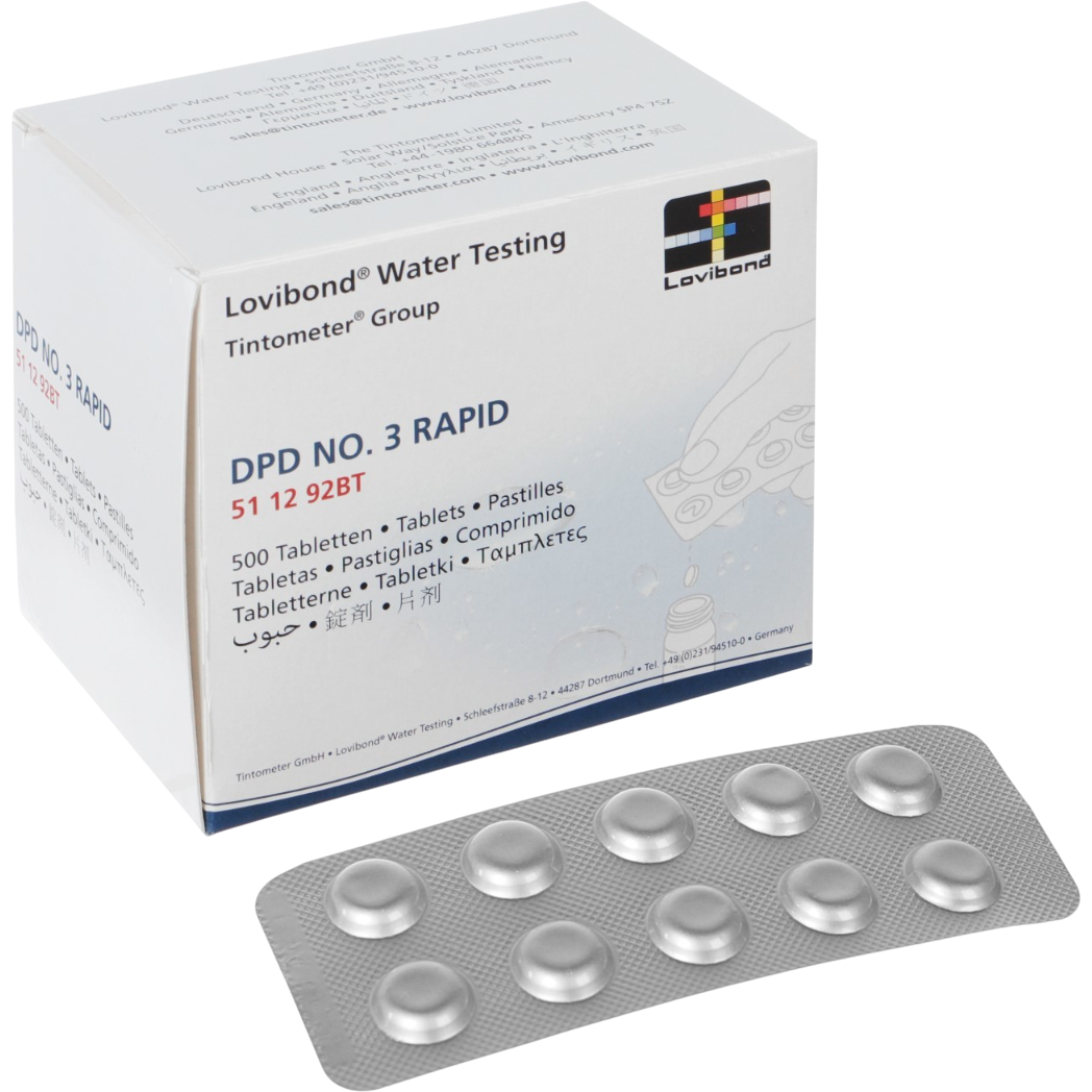 Тестерные таблетки Chemoform DPD 3 Rapid (total CL) 10 таблеток