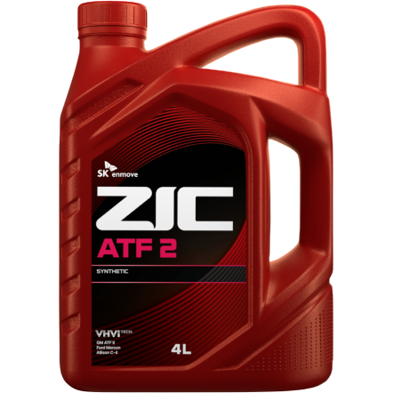 ZIC ATF 2 синтетическое трансмиссионное масло 4л