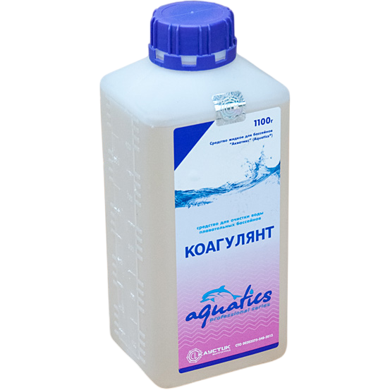 AQUATICST Коагулянт жидкий 1,1кг