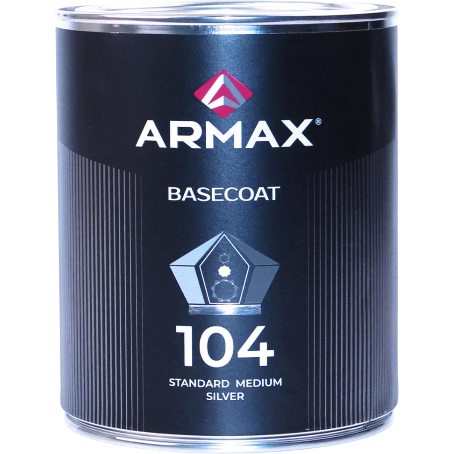 Armax Эмаль базисная 104 Металлик Mix Standard Medium Silver 930г