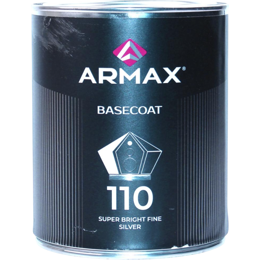 Armax Эмаль базисная 110 Металлик Mix Super Bright Fine Silver 930г