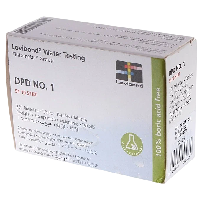 Тестерные таблетки для фотометра Lovibond DPD 1 (free CL) 250 таблеток