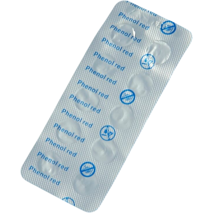 Тестерные таблетки для фотометра Chemoform PHENOL RED (pH) 10 таблеток
