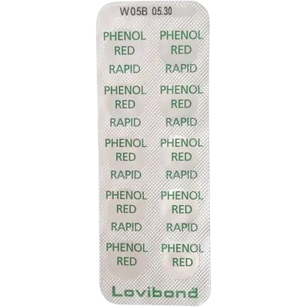 Тестерные таблетки Chemoform PHENOL RED Rapid (pH) 500 таблеток
