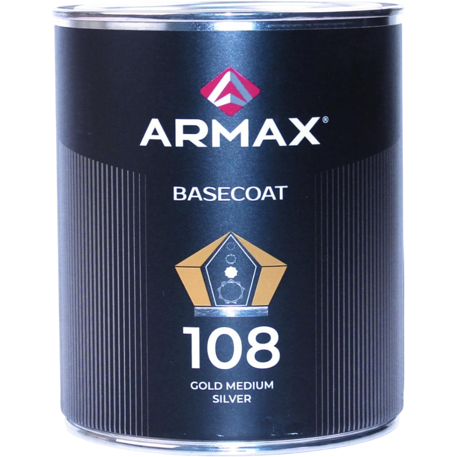 Armax Эмаль базисная 108 Металлик Mix Gold Medium Silver 930г