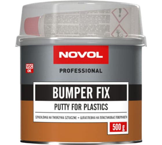 Novol Шпатлевка 2К "Bumper fix"для пластика 500мл