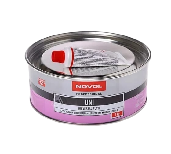 Novol Шпатлевка полиэфирная"Uni" универсальная 1кг