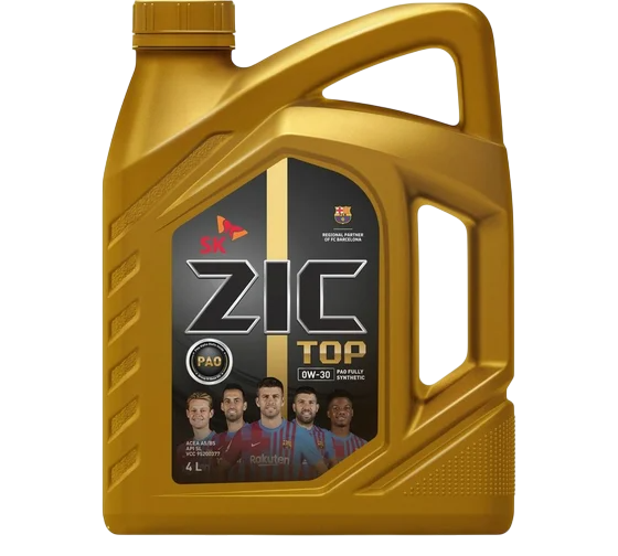 ZIC TOP 0W-30 синтетическое моторное масло 4л