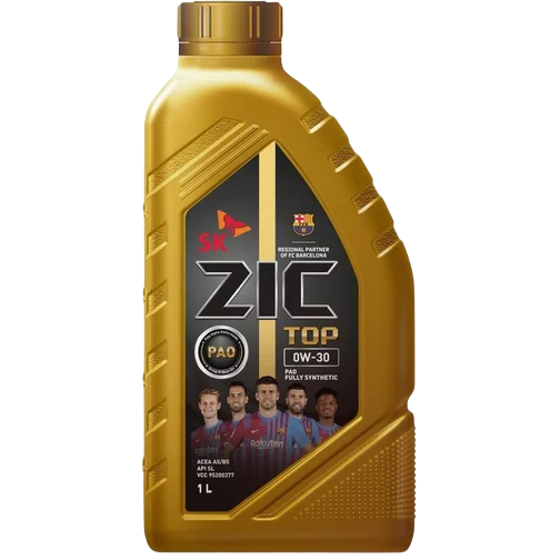 ZIC TOP 0W-30 синтетическое моторное масло 1л