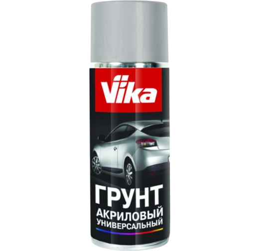 АЭРОЗОЛЬ Vika АК грунт универсальный серый 520мл