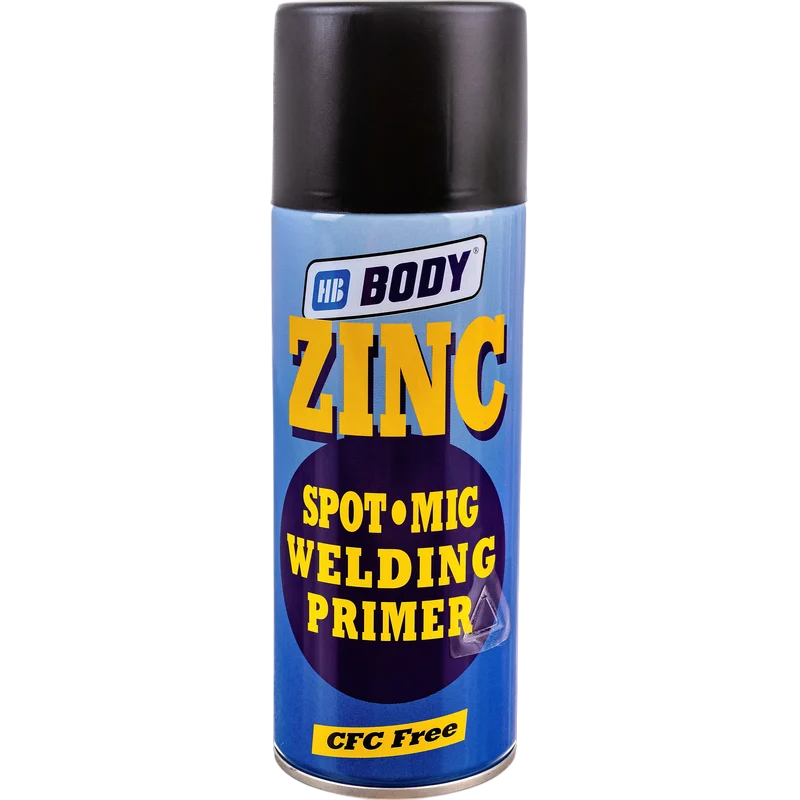 Body Аэрозольный грунт "Zinc" 425 для сварки чёрный 400мл