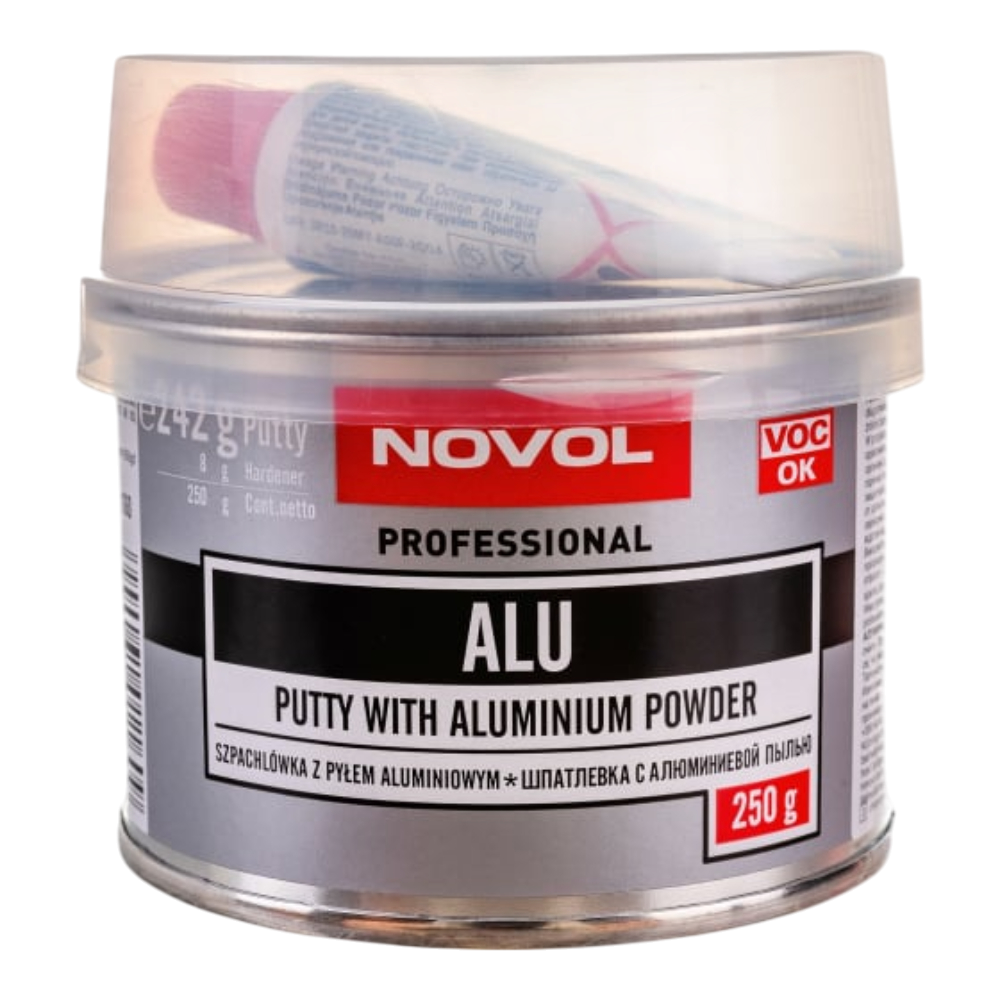 Novol Шпатлевка полиэфирная"Alu" с алюминием 250г
