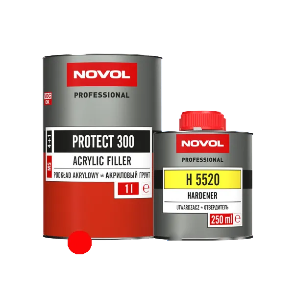 Novol Protect 300 АК грунт 4+1 MS красный 1000+250мл