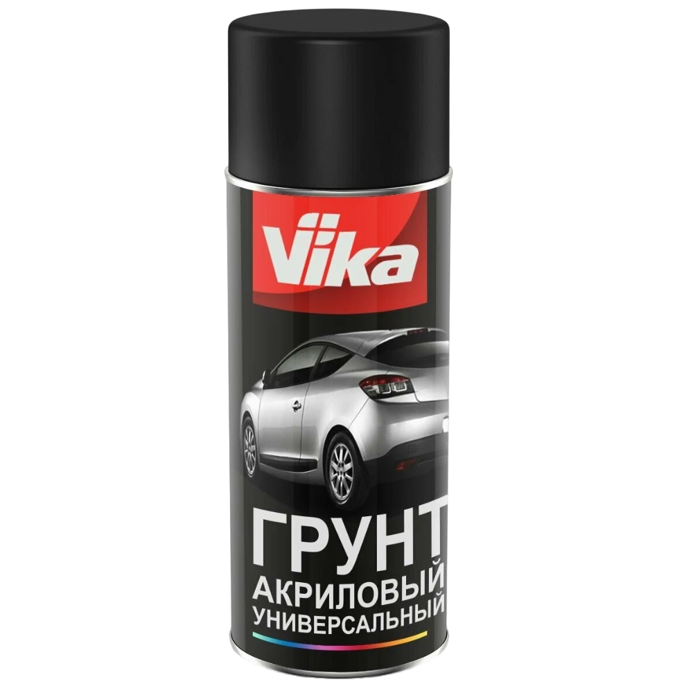 АЭРОЗОЛЬ АК Vika грунт универсальный чёрный 520мл