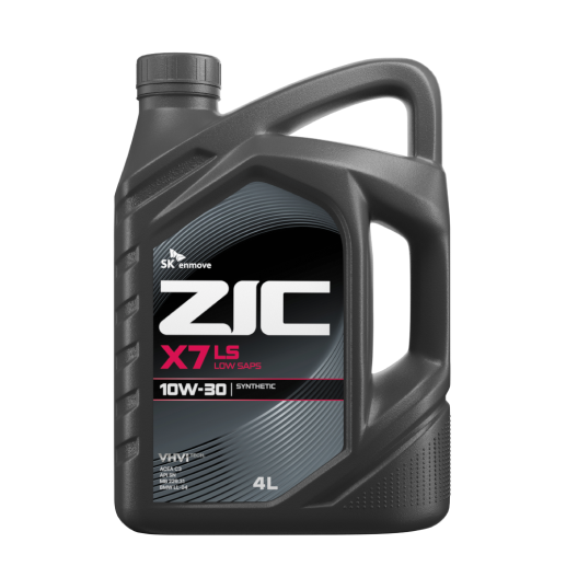 ZIC X7 LS 10W-30 синтетическое моторное масло 4л