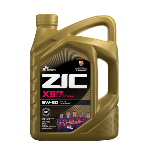 ZIC X9 FE 5W-30 синтетическое моторное масло 4л