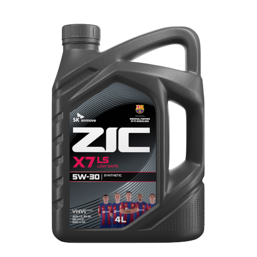 ZIC X7 LS 5W-30 синтетическое моторное масло 4л