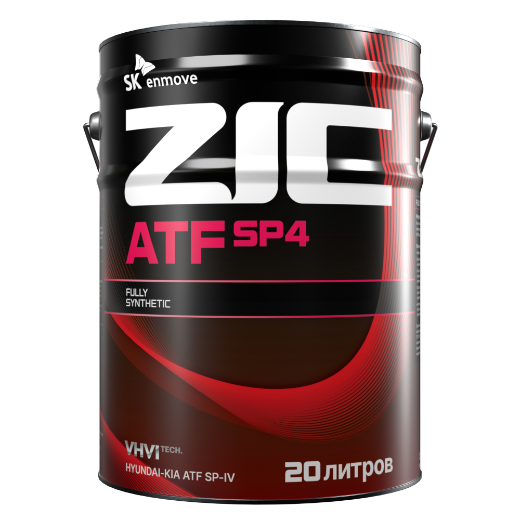 ZIC ATF SP 4 синтетическое трансмиссионное масло 20л