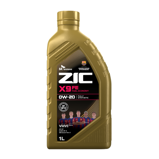 ZIC X9 FE 0W-20 синтетическое моторное масло 1л