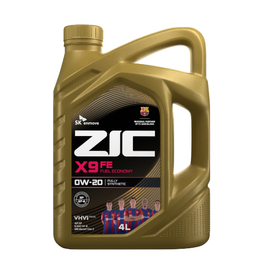 ZIC X9 FE 0W-20 синтетическое моторное масло 4л